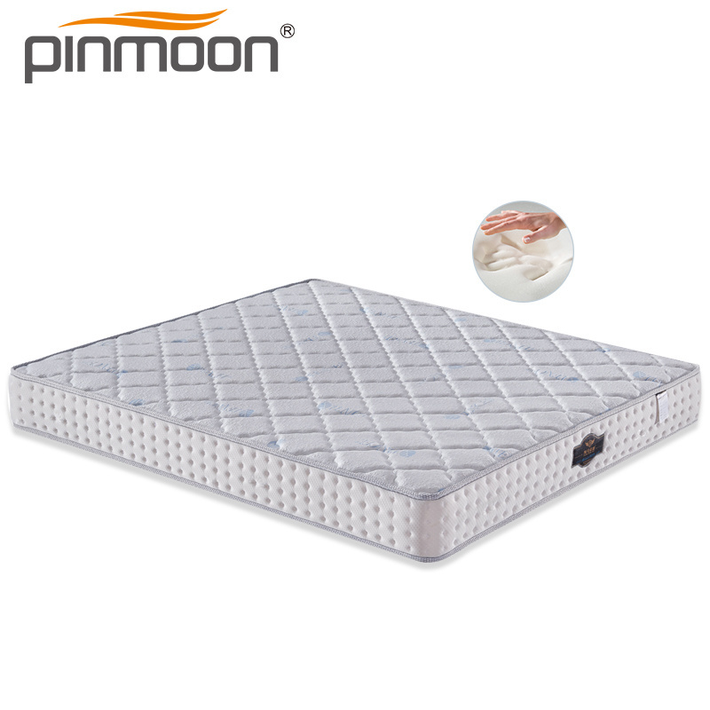 5 Zone Pocket Spring Bed Mattress Breathable Anti-mite Tencel Fabric Memory Foam Hotel Mattress With Box