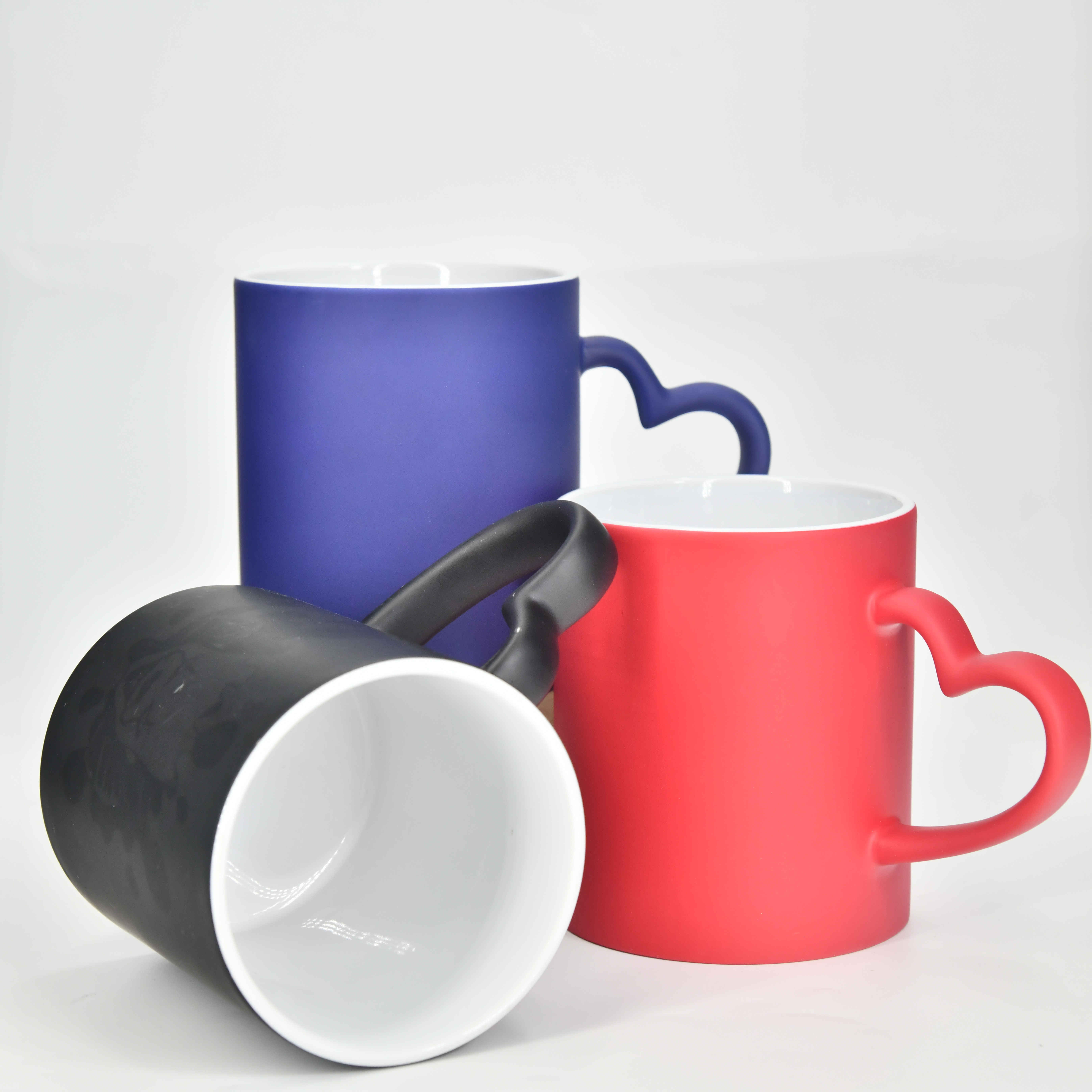 Wholesale USa Warehouse 11oz Sublimation blanks Ceramic Mugs with Logo Custom Drinking Cup with Handle