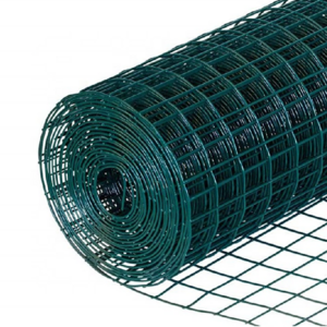 PVC coated welded wire fence/welded iron rabbit wire mesh rolls