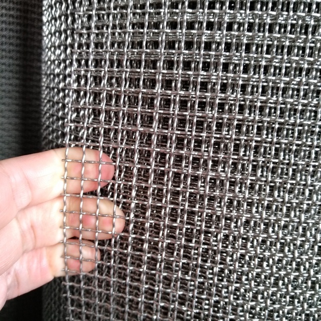 SS304 201 Fine Stainless Steel Woven Wire Mesh Screen /100 mesh Stainless Steel Flexible Woven Mesh For Filters