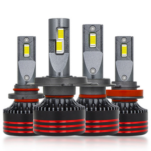 New M8 Pro car headlamp canbus h4 car led headlight h1 h3 h11 led headlight bulb 6000k white h4 h7 9005 9006 car led headlight