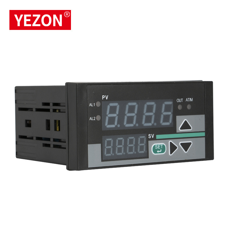 Yezon 4 Digits Automatic Intelligent Dual Display pressure water level meter indicator with alarm controller