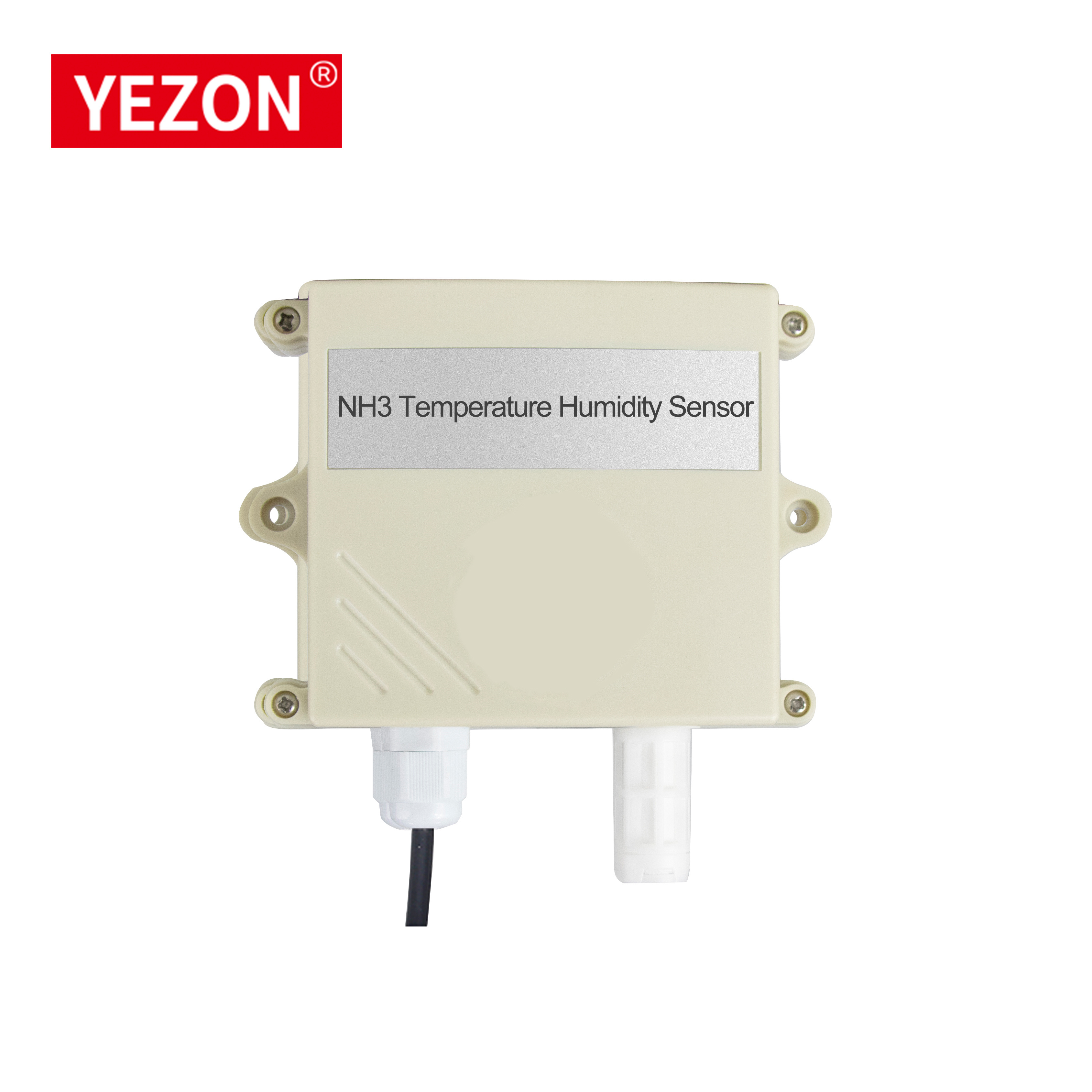 Yezon ammonia sensor 4-20mA output NH3 detector Gas Leak Detector RS485 transmitter for Poultry Farm