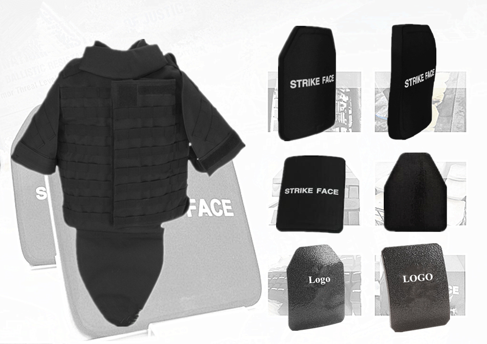 PPE Ceramic Plate Tactical Vest Insert Hard Plate Tactical Hard  Plate For Tactical vest