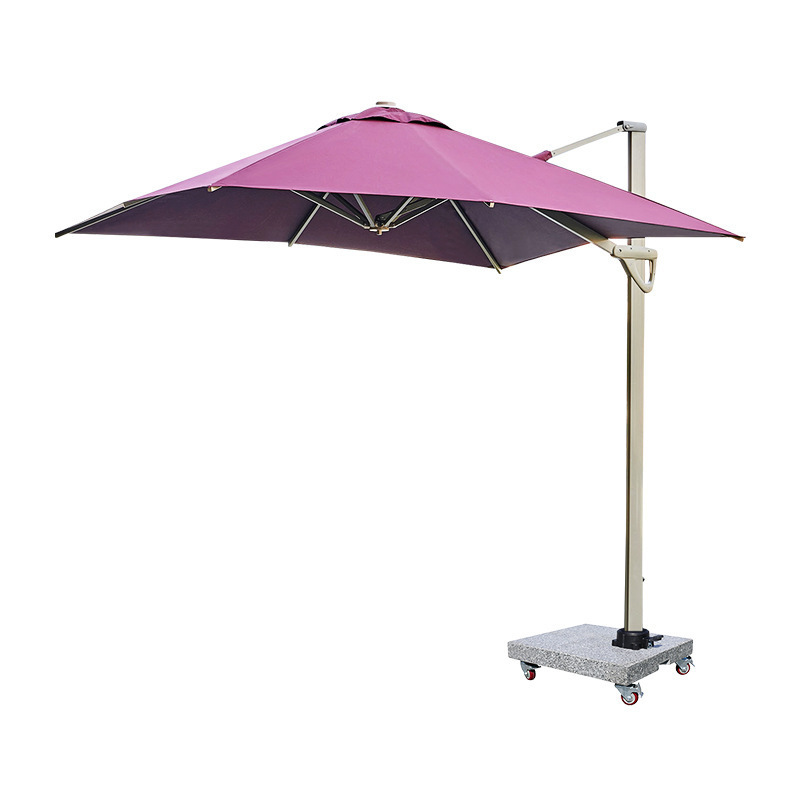 Latest Good Supplier Cheap Solar Sunshade Umbrella Offset Outdoor Garden Patio Umbrella Umbrella Fabric Outdoor Furniture Modern