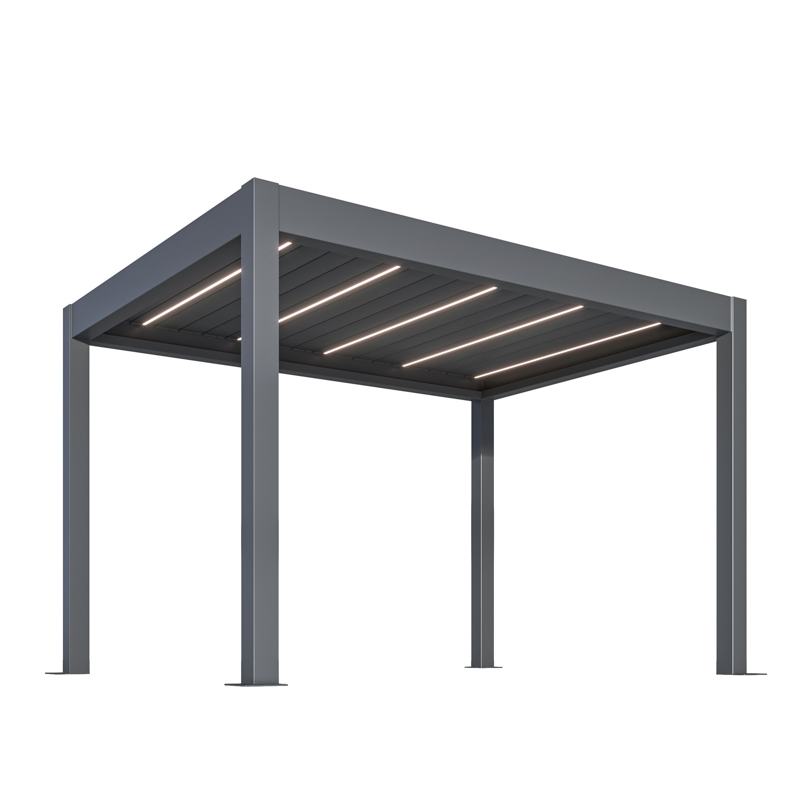 Chinese Style Pergola outdoor canopy pergolas exterior bioclimatic gazebo louvered aluminum pergola