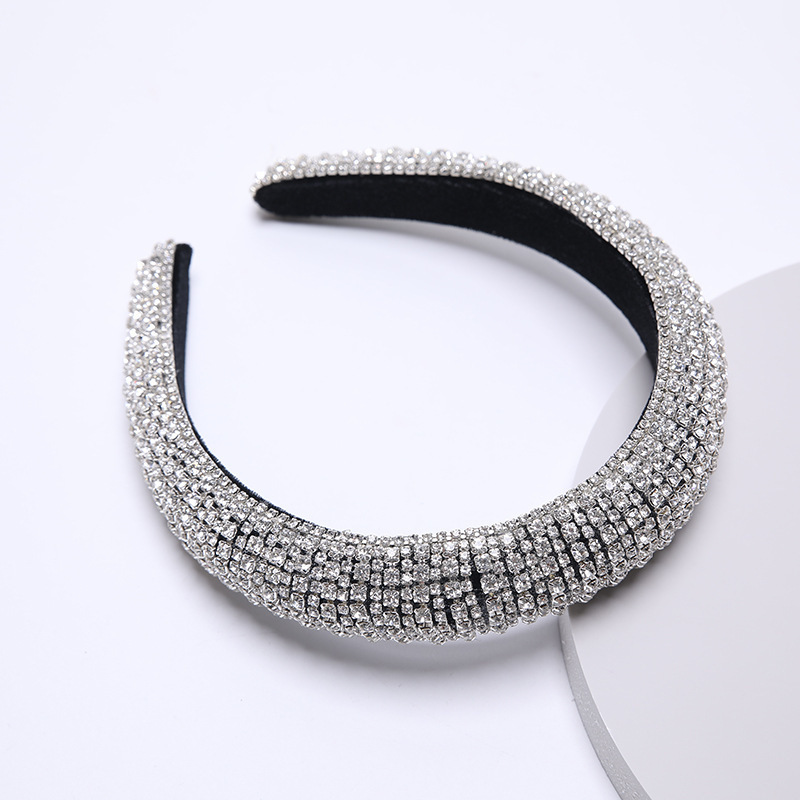 Yifan Fruit Pearl Rhinestone Metal Hair Headband Ladies Elegant Cherry Strawberry Hair Band Headband For Girls