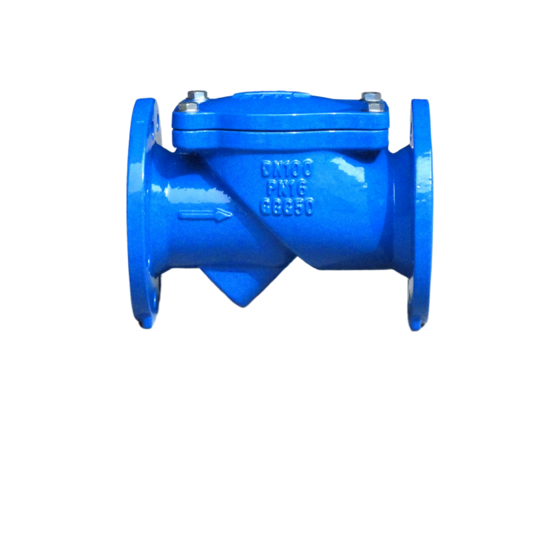 DN50-DN900 Factory Price Rubber Flapper Check Valve 800 pornd grade check valve