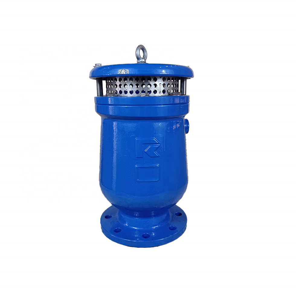 Ductile Iron Flange Combined Air Release Valve DN50- DN200 Single Orifice Triple function