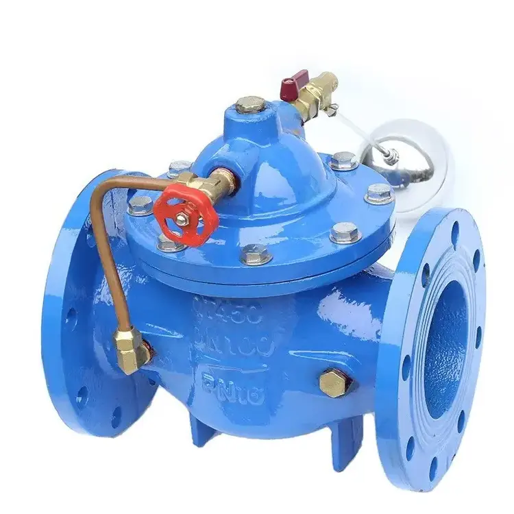 Pilot Operated Water Tank 100X Ductile Iron Remote Control Float Ball Valve