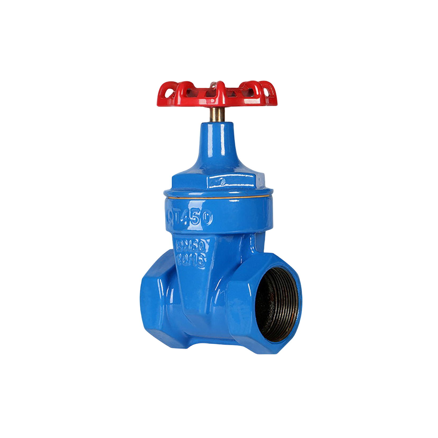 DN20 80 100 ANSI JIS Ductile Iron Wire Thread Gate Valve Tap Water Valve Thread Soft Sealing Gate Valve