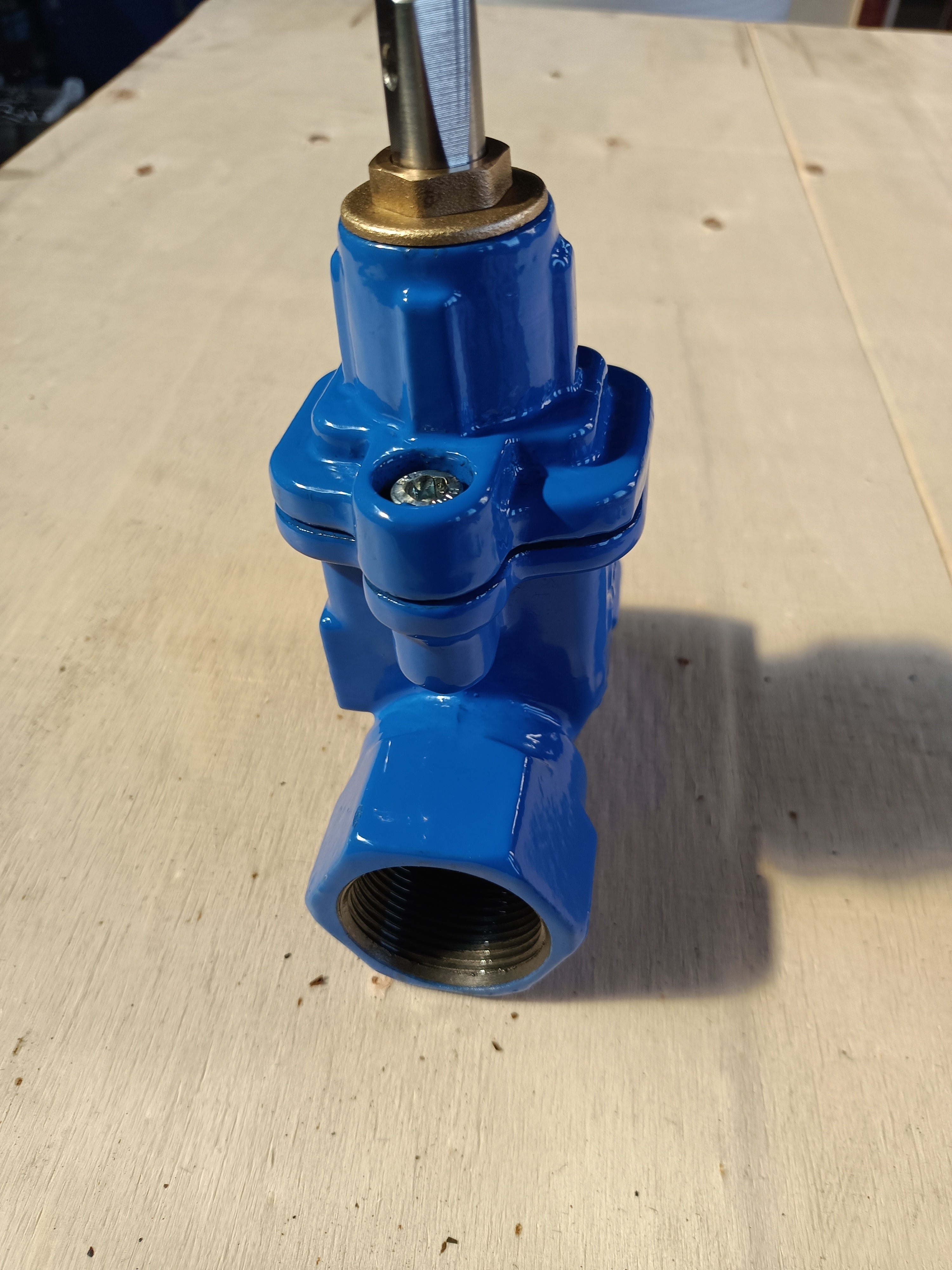 DN20 80 100 ANSI JIS Ductile Iron Wire Thread Gate Valve Tap Water Valve Thread Soft Sealing Gate Valve