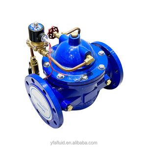 YFa Hot Selling valves price 600X-10Q electric hydraulic flow water level control solenoid valve