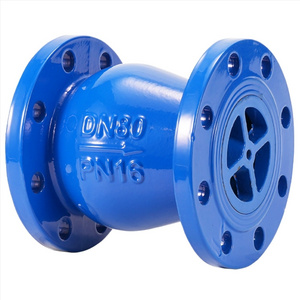 Factory Direct Sale Silent Check Valve DRVZ Cast Steel Nodular Cast Iron Vertical Check Valve Sewage Check Valve