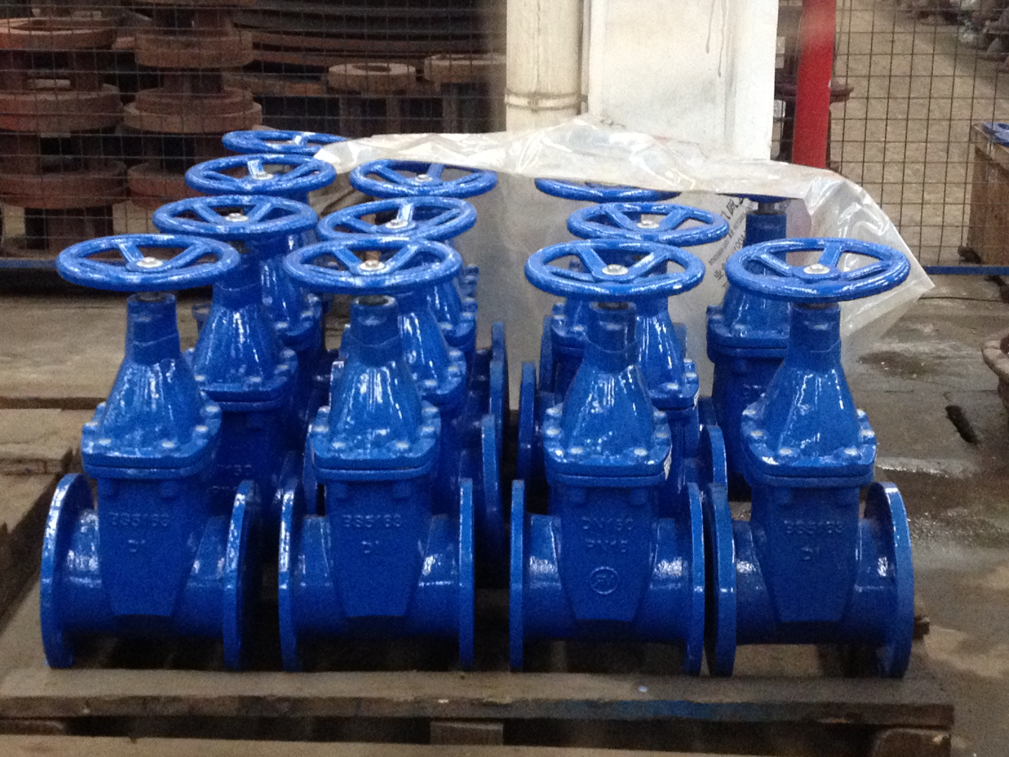 Gate Valve Ductile Iron Brass Stainless Steel Cast Steel Flanged PN16 DN50 Gate Valve Hand Wheel