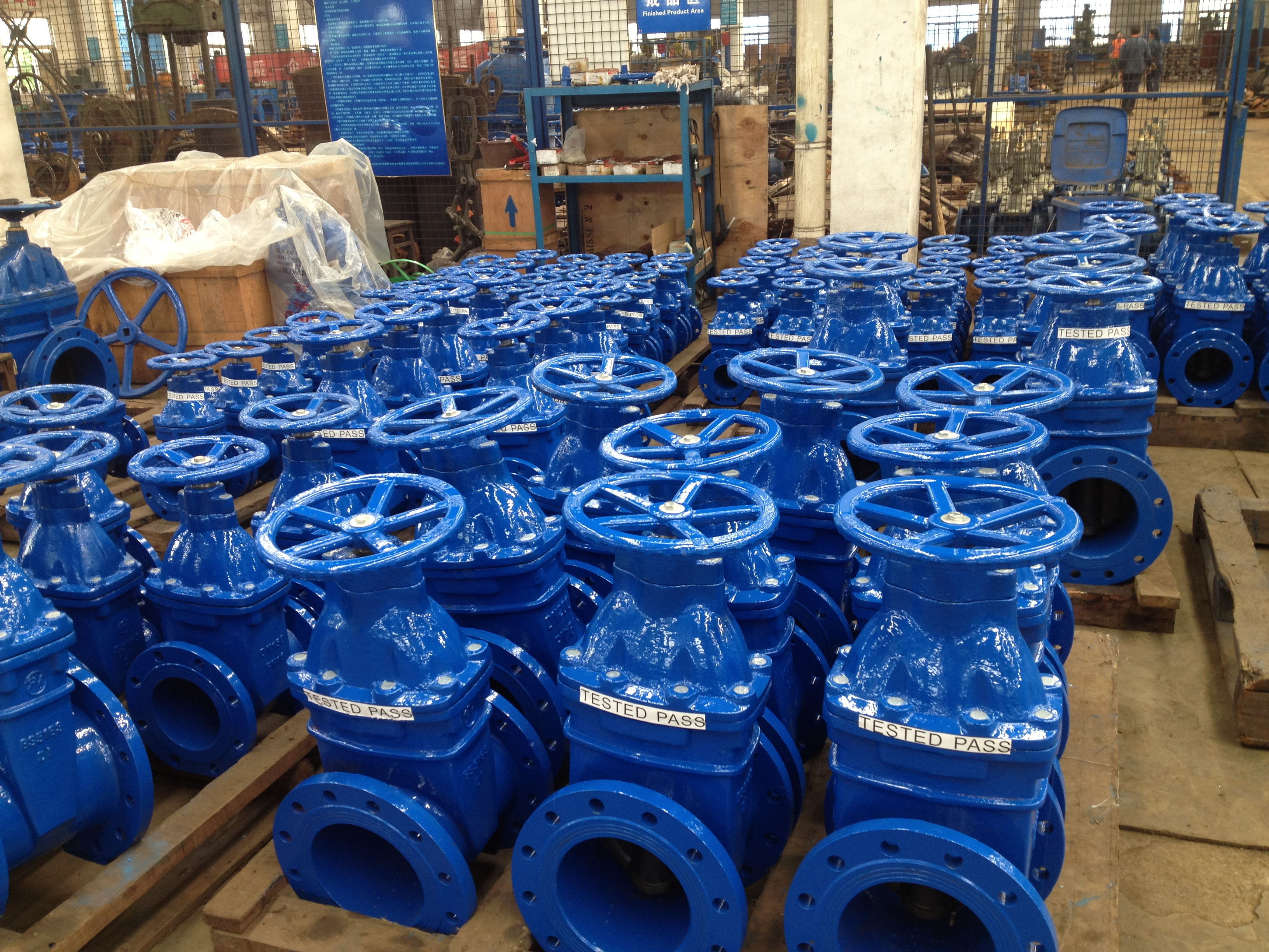 Gate Valve Ductile Iron Brass Stainless Steel Cast Steel Flanged PN16 DN50 Gate Valve Hand Wheel