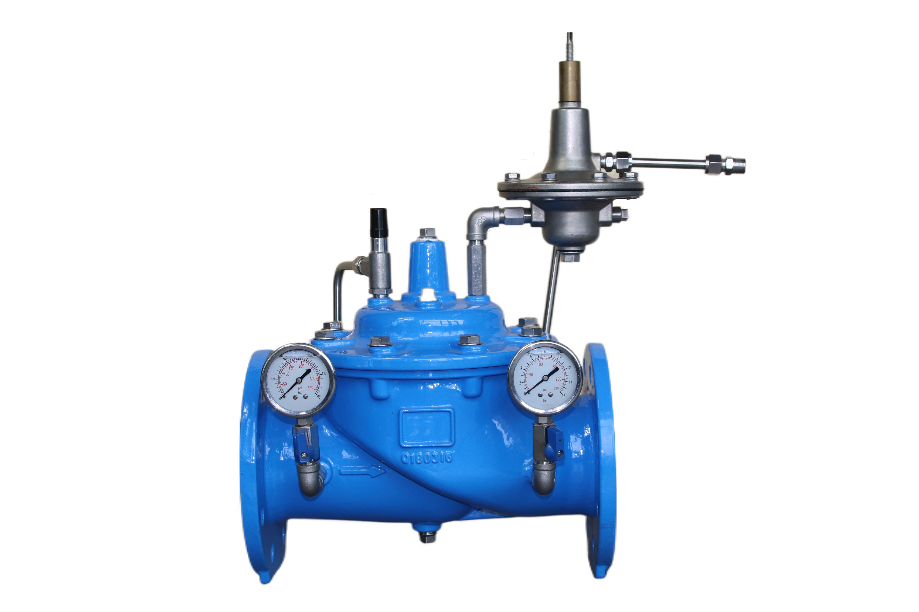 water level hydraulic control valve ductile iron flow control valve