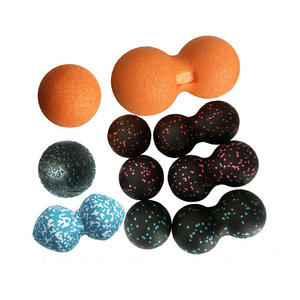 Low MOQ factory direct selling EPP yoga massage therapy fascia peanut ball for exercise and fitness