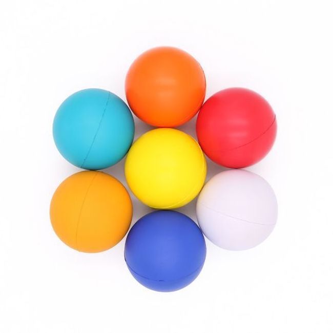 custom logo pu foam anti stress ball promotional gift toy