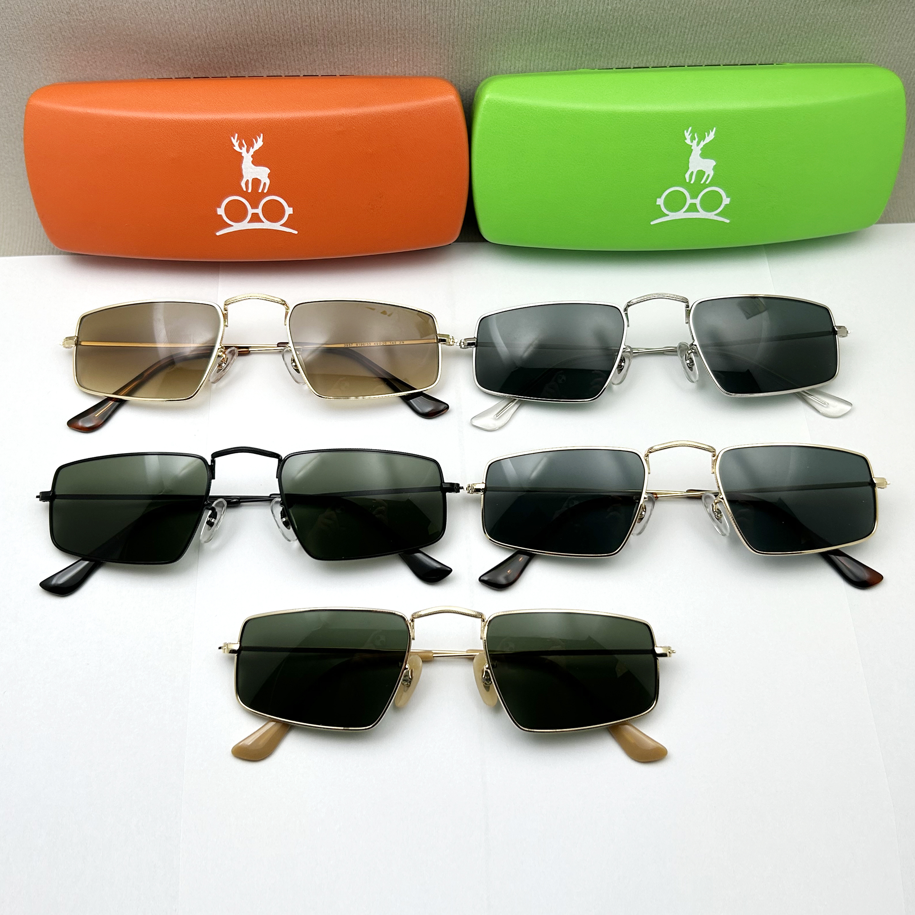 Sunglasses Ce Sunglasses Custom Logo Wholesale Men Ce Uv400 Rubber Nose Pads Oversized Metal Sunglasses