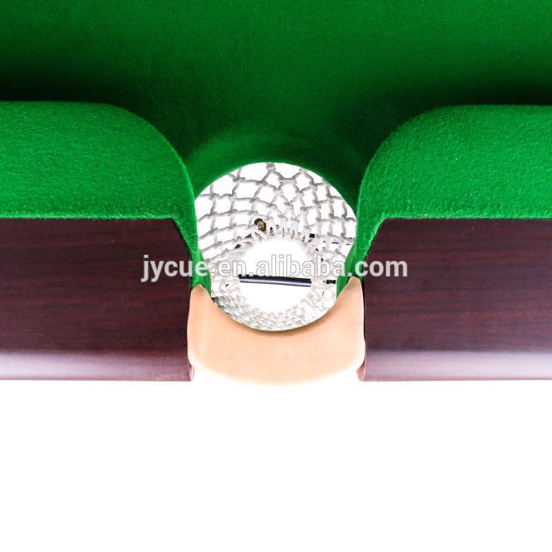 Russian Oak Wood Jianying Outdoor Slate 12 Feet Full Size Commercial Star Snooker Table