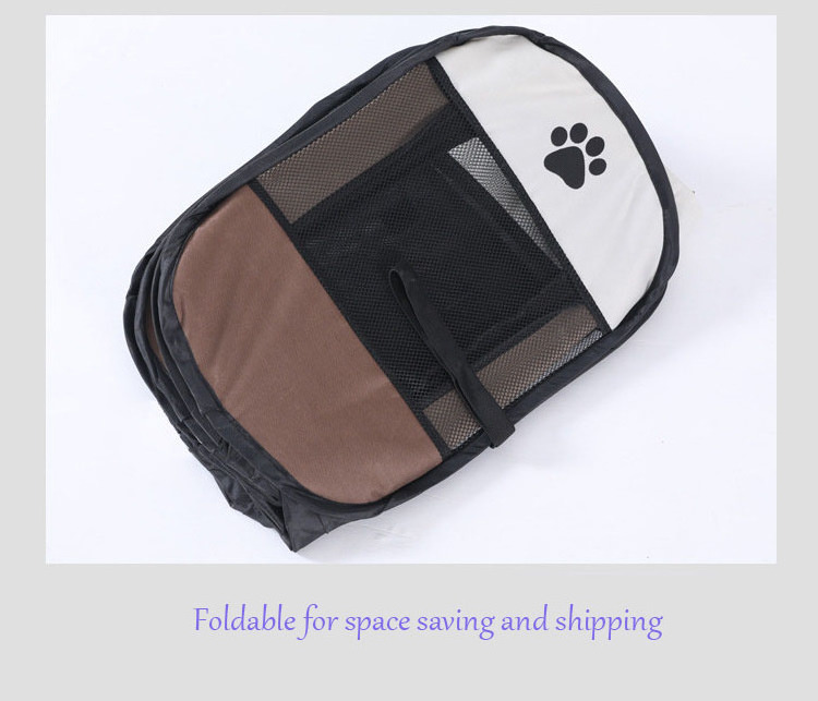 Pet Dog Cat Travel Carrier Cage Other Pet Cages & Houses Product Steel Wires Pet Octagonal Cage