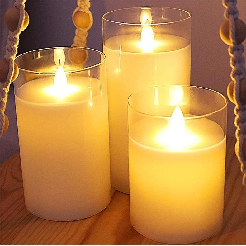 Flameless LED Candles Sets Battery Powered Led Tea Lights Warm White Flameless Candle Flickering Simulation Candle Light