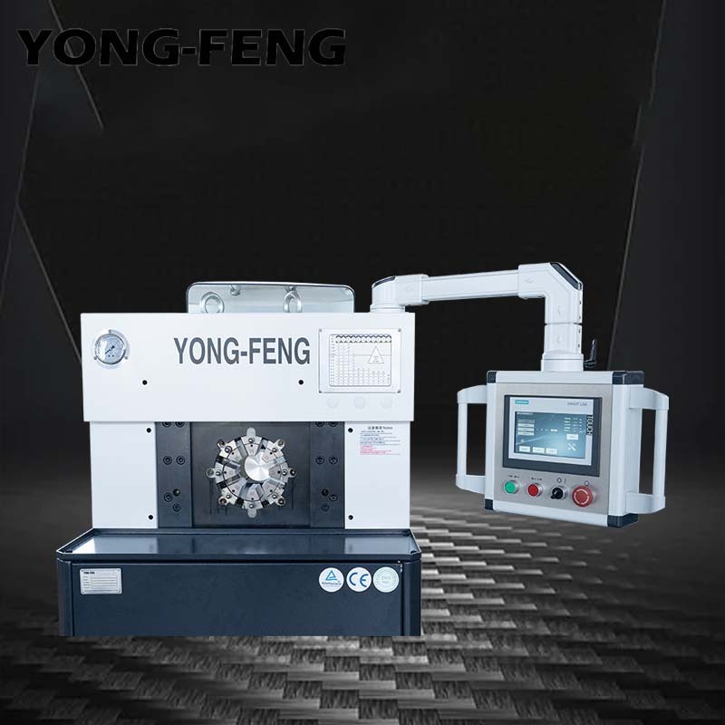 YONGFENG Y160D Patents Hose Fitting Press gates hydraulic hose crimping machine 3