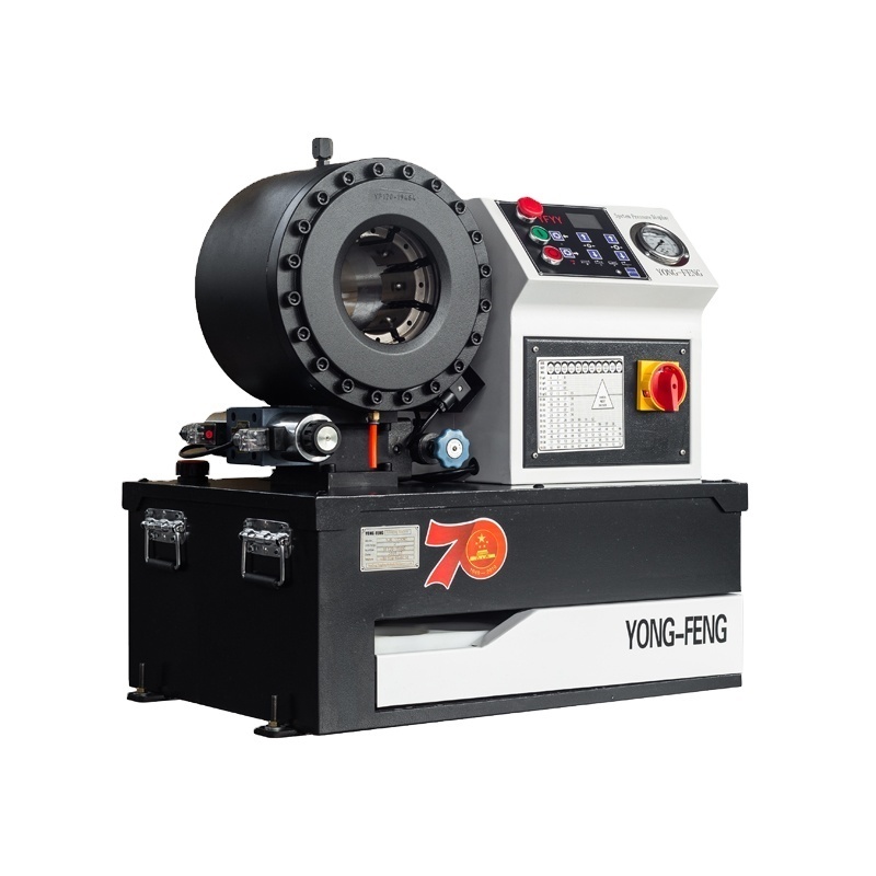 YONG-FENG high pressure hose crimping machine dc quick change dies tool hose crimping machine  Y120