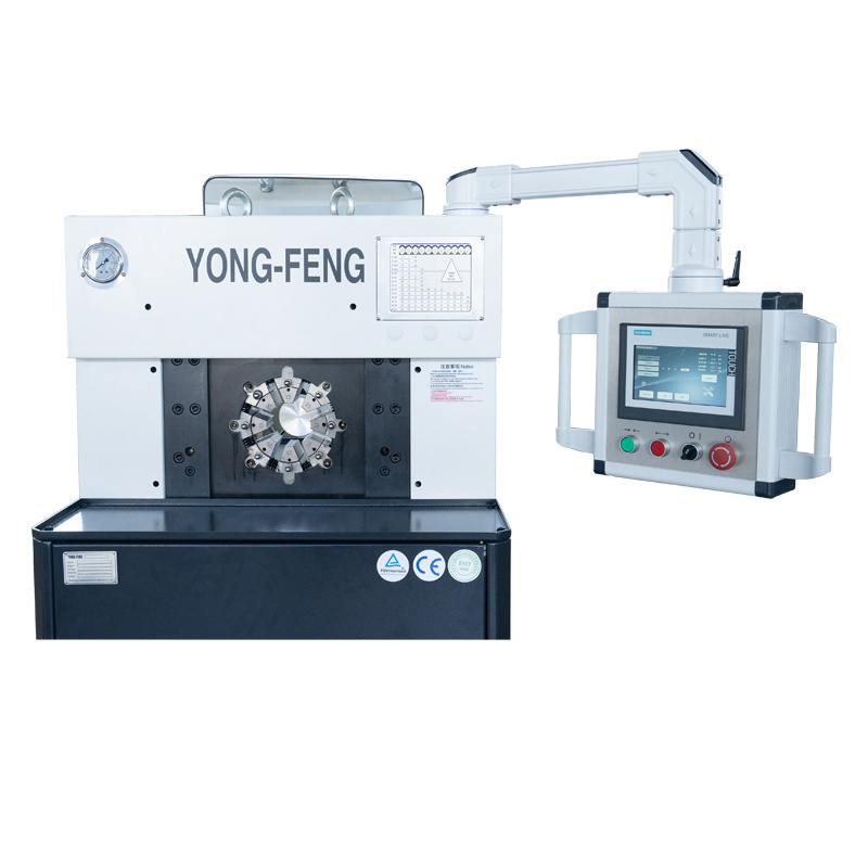 YONGFENG Y160D Patents Hose Fitting Press gates hydraulic hose crimping machine 3