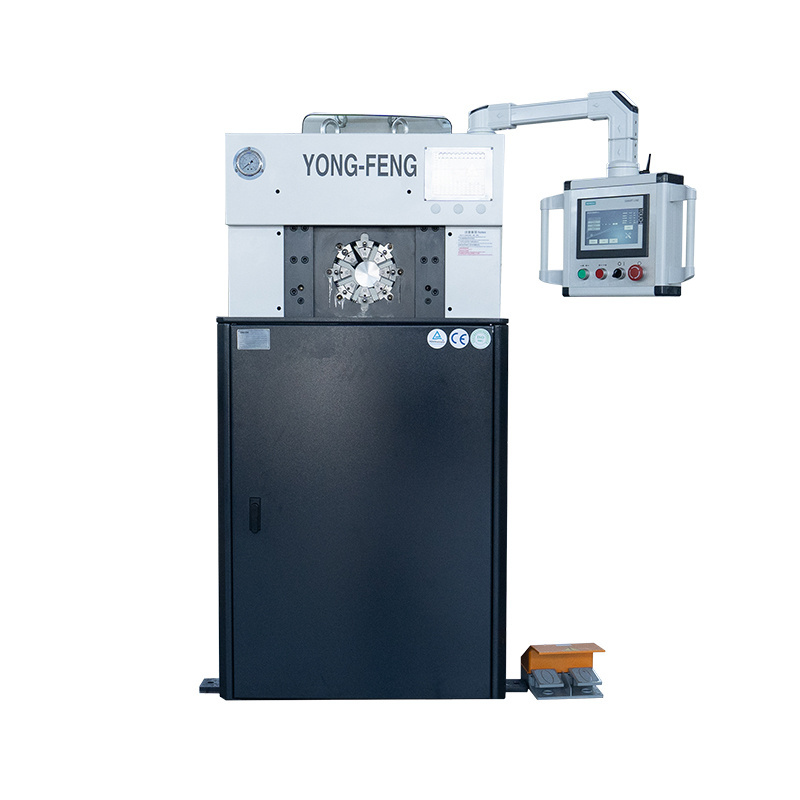 YONGFENG Y160D Patents Hose Fitting Press gates hydraulic hose crimping machine 3