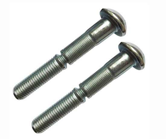 Customized Aluminium Alloy Lock screws Safety Lock Screws Huck Bolt with Collar