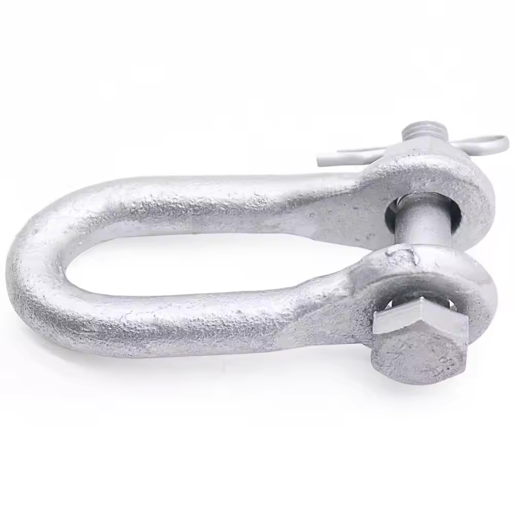 High Strength Carbon Steel Rigging Hardware U Type Shackle for Pole