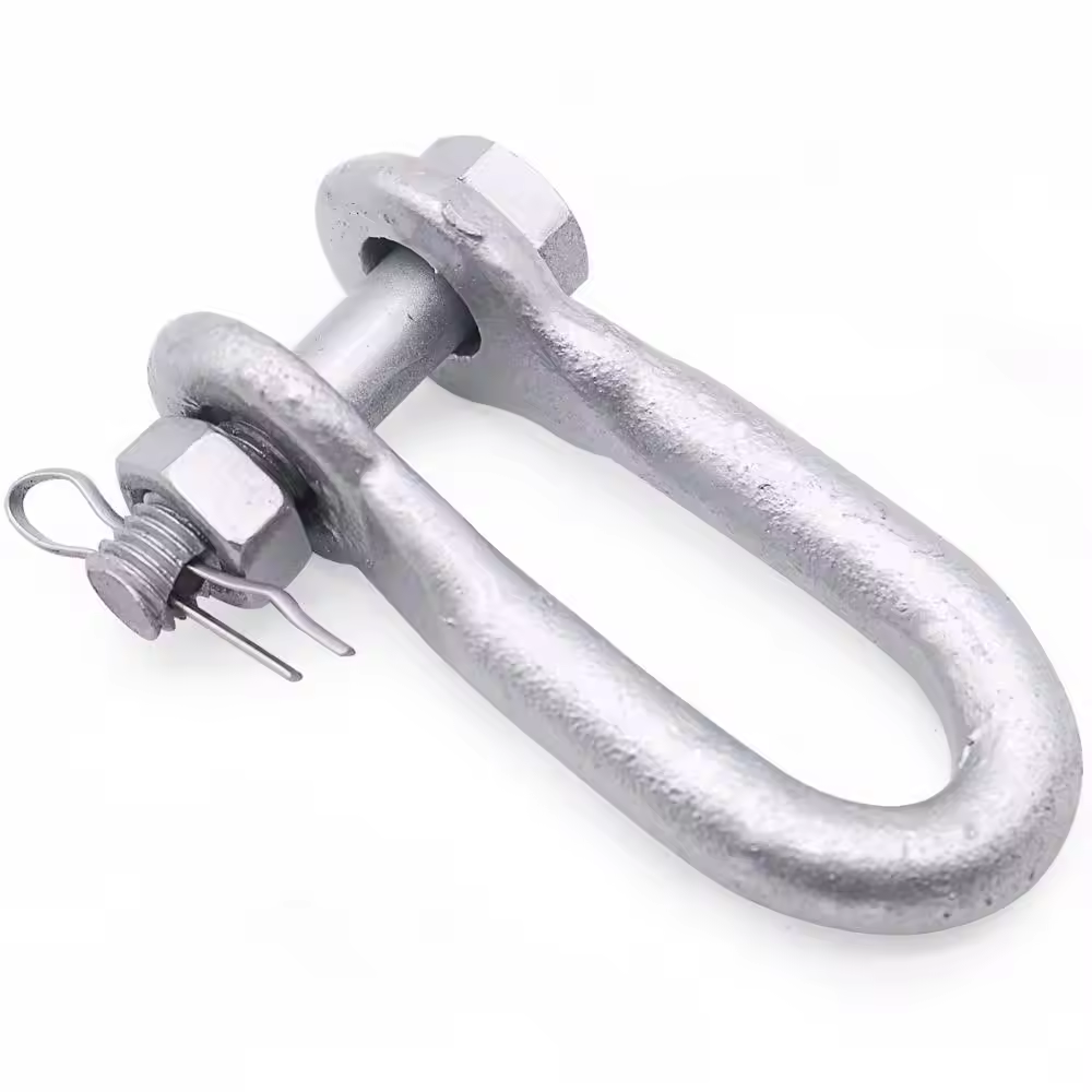 High Strength Carbon Steel Rigging Hardware U Type Shackle for Pole