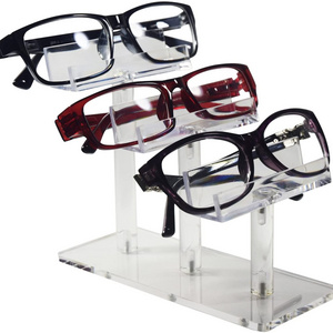 Clear Acrylic Floor Standing Eyeglasses Sunglasses glasses Display Stand Rack Holder