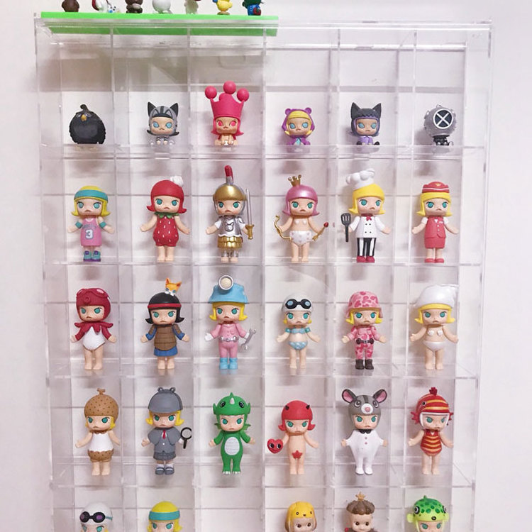 2019 Custom Design Plexiglass Acrylic Figurine Display Case