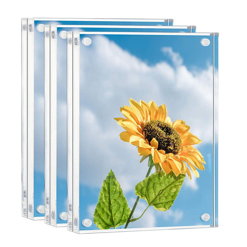 Acrylic Frames 4x6 Acrylic Picture Frame 12MM Thickness Clear Photo Frame