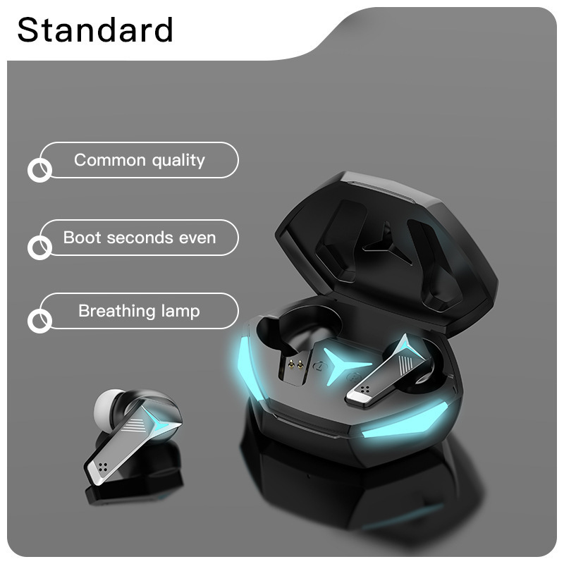 T33 headset TWS dual-mode cool light effect binaural long standby battery life sports in-ear earbuds