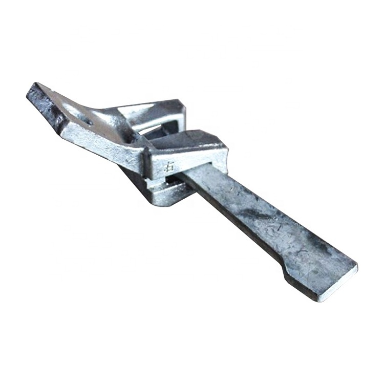 Youfa Ringlock scaffolding factory accessories horizontal pipe end ledger head with wedge pin