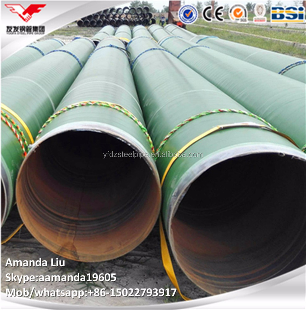 China Manufacturer Hydropower Projects Penstock Pipe SSAW Spiral Steel Pipe Large Diameter Pipe