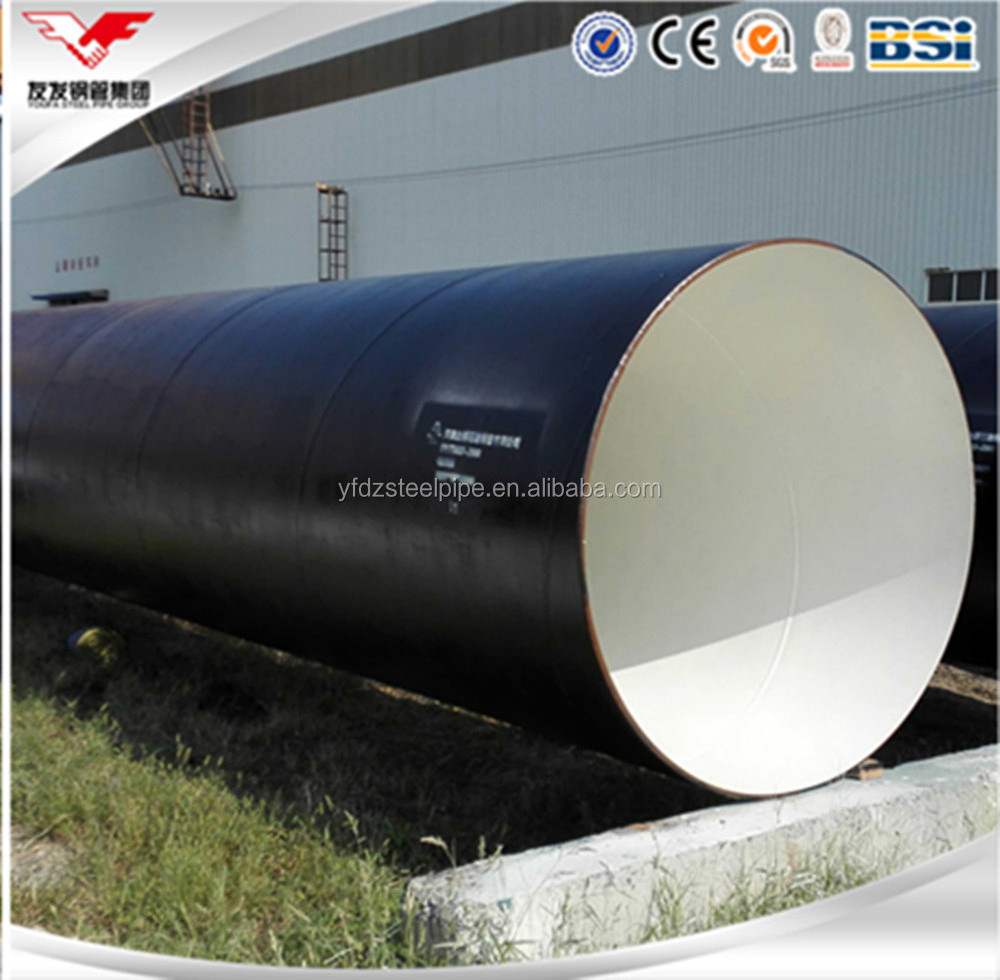 China Manufacturer Hydropower Projects Penstock Pipe SSAW Spiral Steel Pipe Large Diameter Pipe