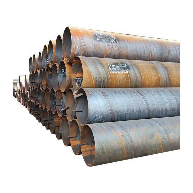 China Manufacturer Hydropower Projects Penstock Pipe SSAW Spiral Steel Pipe Large 800mm Diameter Steel Pipe Price