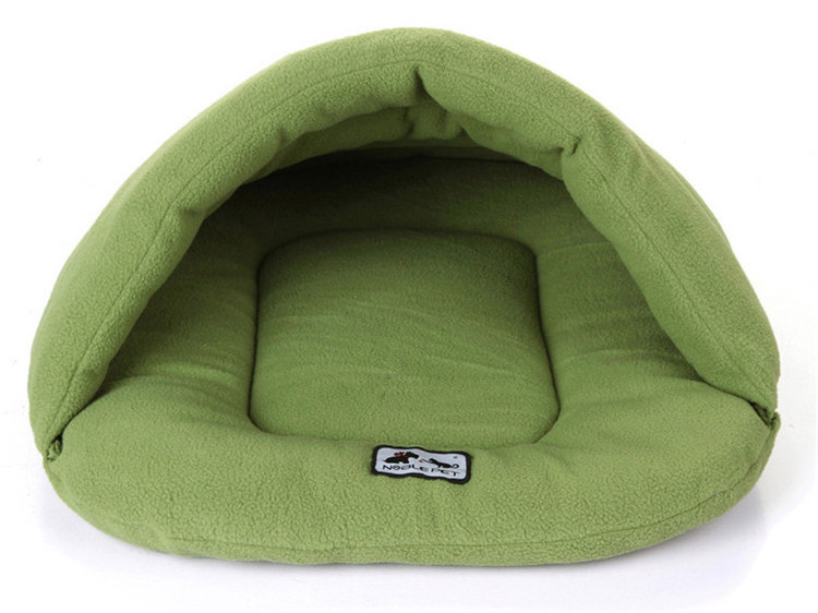 Hot selling winter warm dog litter slipper litter warm pet sleeping bag ,Warm Fleece Cat Bed Soft Kitten Nest Kennel