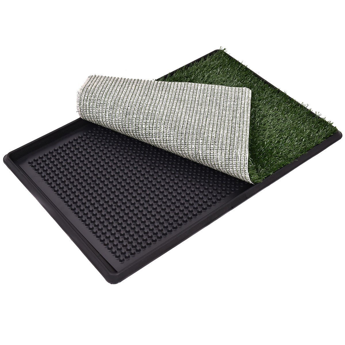 Hot Artificial Grass Urinal Pad Pet Lawn Toilet Mat Indoor Puppy Dog Potty Training Tray Grass House Toilet Tray