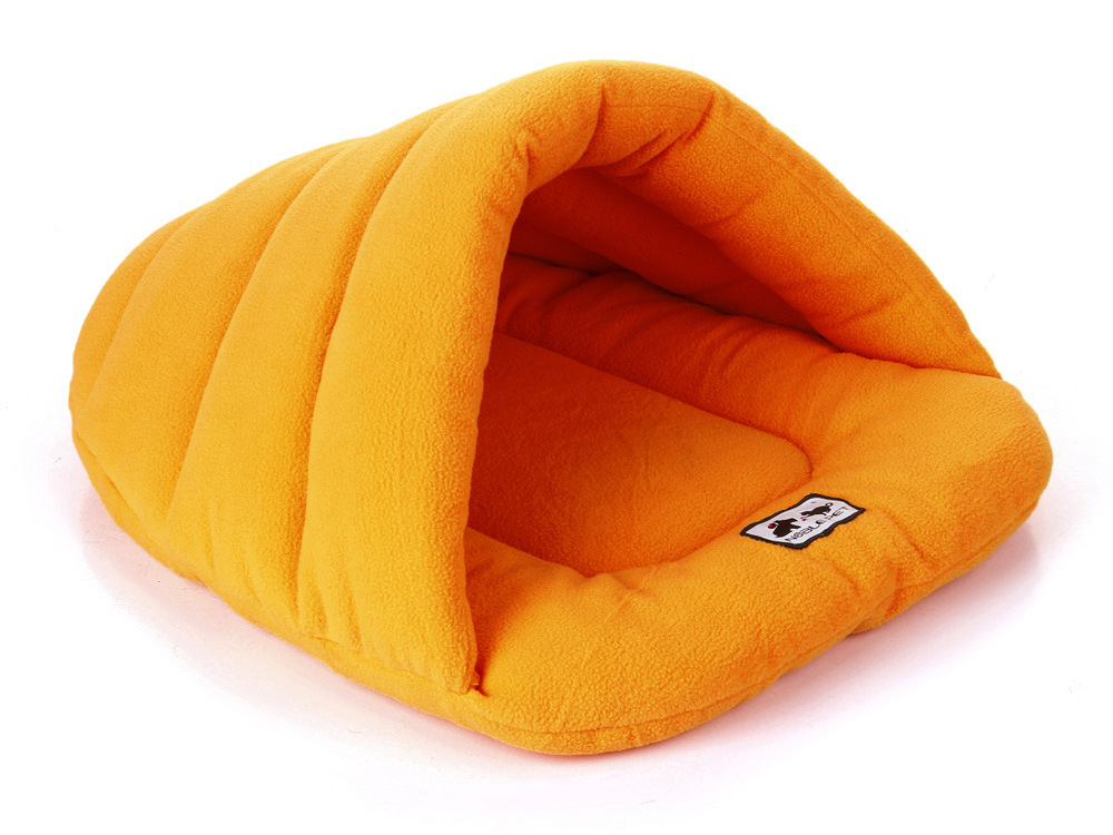 Hot selling winter warm dog litter slipper litter warm pet sleeping bag ,Warm Fleece Cat Bed Soft Kitten Nest Kennel