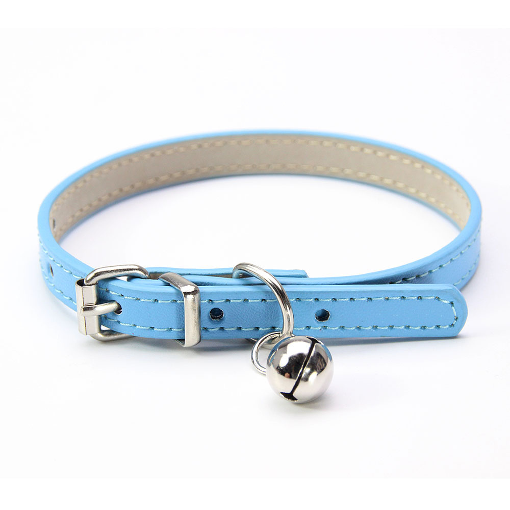 Real Leather Dog Collar Soft Puppy Cat Collars Adjustable Chihuahua Necklace Alloy Buckle Dog Chain For Small Dogs Pet Supplies