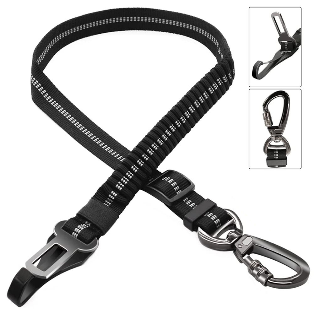 Dog Car Seat Belt Elastic Adjustable leash belt for Pet car travel dog cat Safety Rope Pet Travel Essentials Accessories