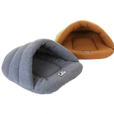 Hot selling winter warm dog litter slipper litter warm pet sleeping bag ,Warm Fleece Cat Bed Soft Kitten Nest Kennel