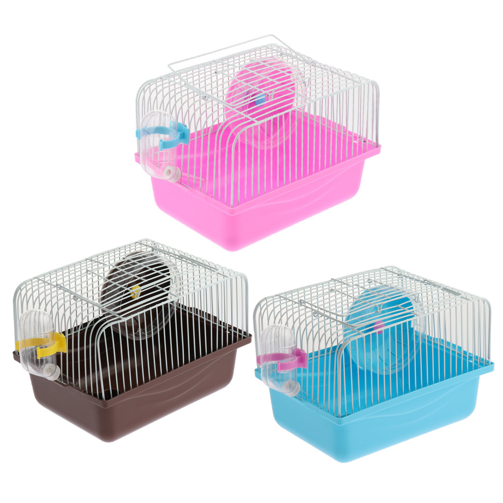 Hasmter Villa Hamster Cage with Tubes Dwarf Hamster Pet Cages for Cats Dogs Small Hamster Cage