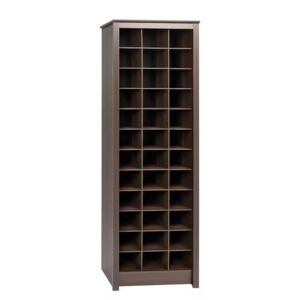 High Quality MDF Wooden Large Capacity 12-Tier 36 Pair Storage Cabinet Shoe Rack